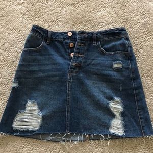 Jean skirt